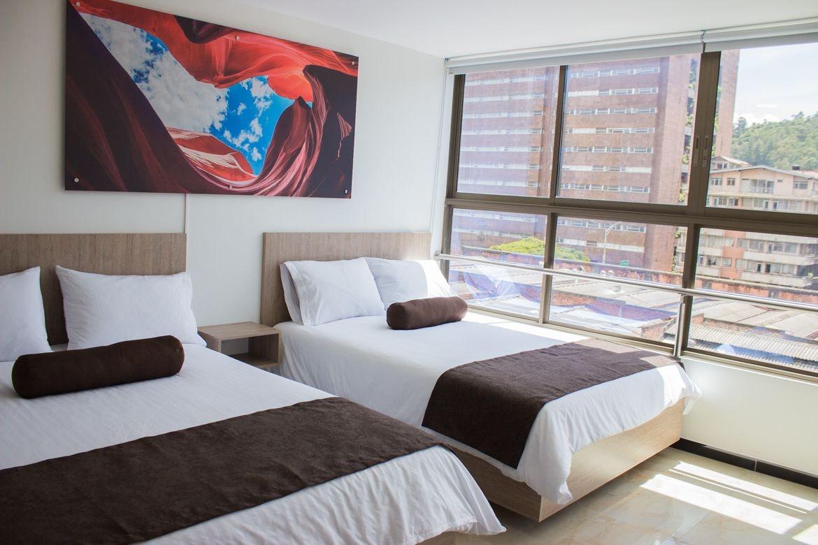 Hotel Med Estadio 메딜린 외부 사진