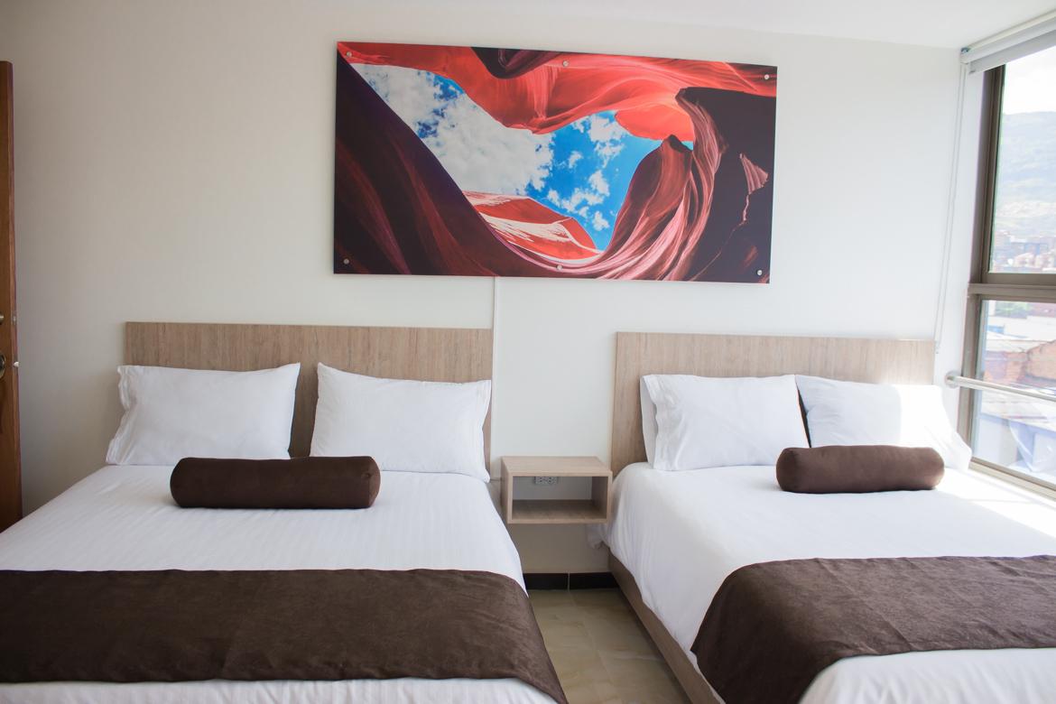 Hotel Med Estadio 메딜린 외부 사진